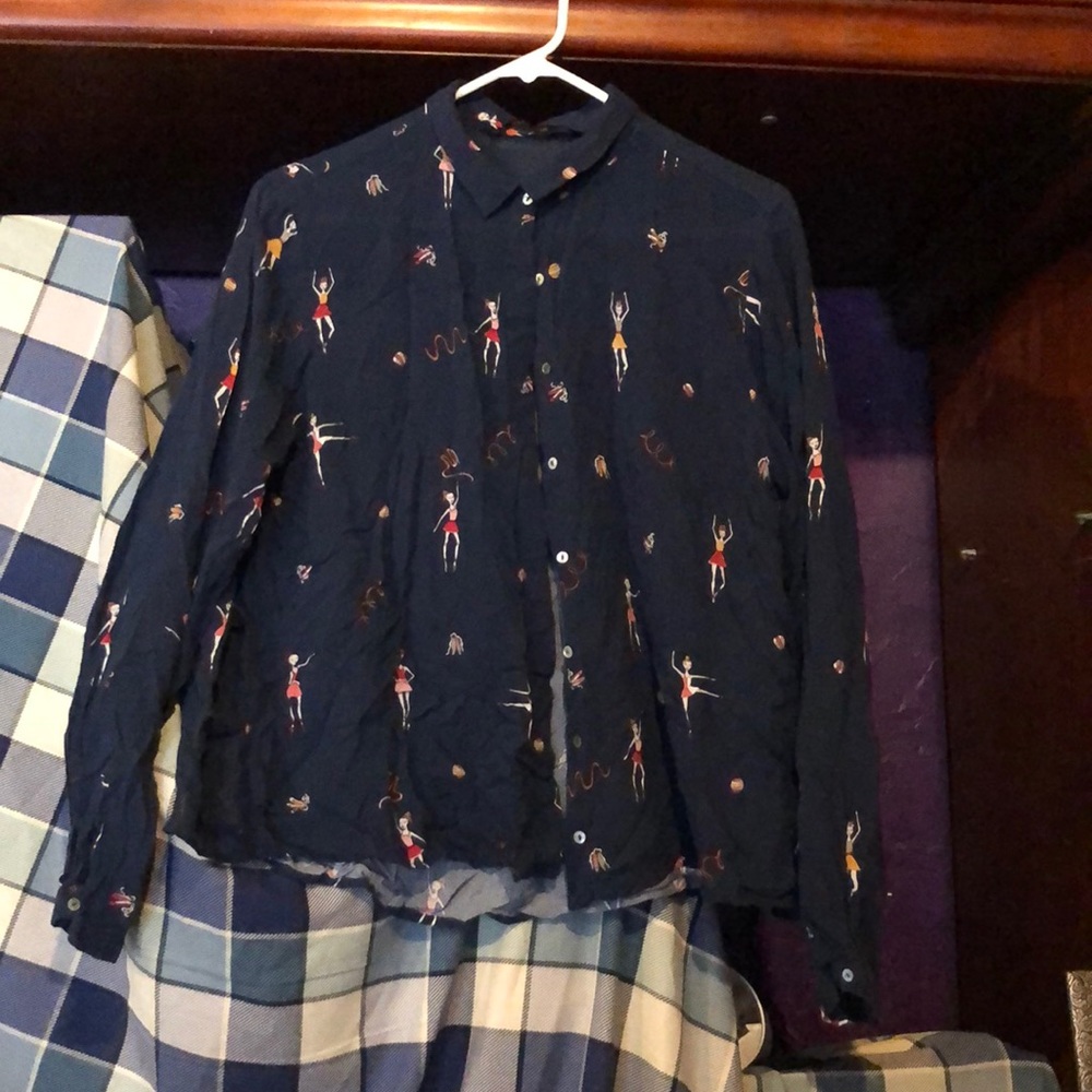 Button down Zara blouse